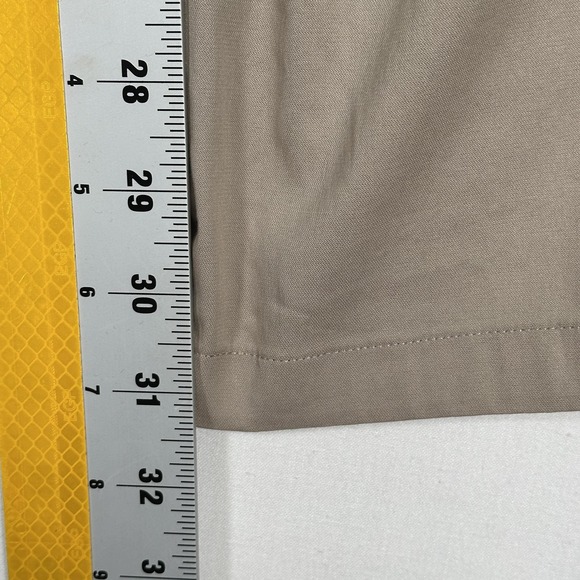 Birddogs Pants Mens 32 x 32 Khaki Chino Stretch Performance Golf Zipper Pocket - Picture 8 of 10